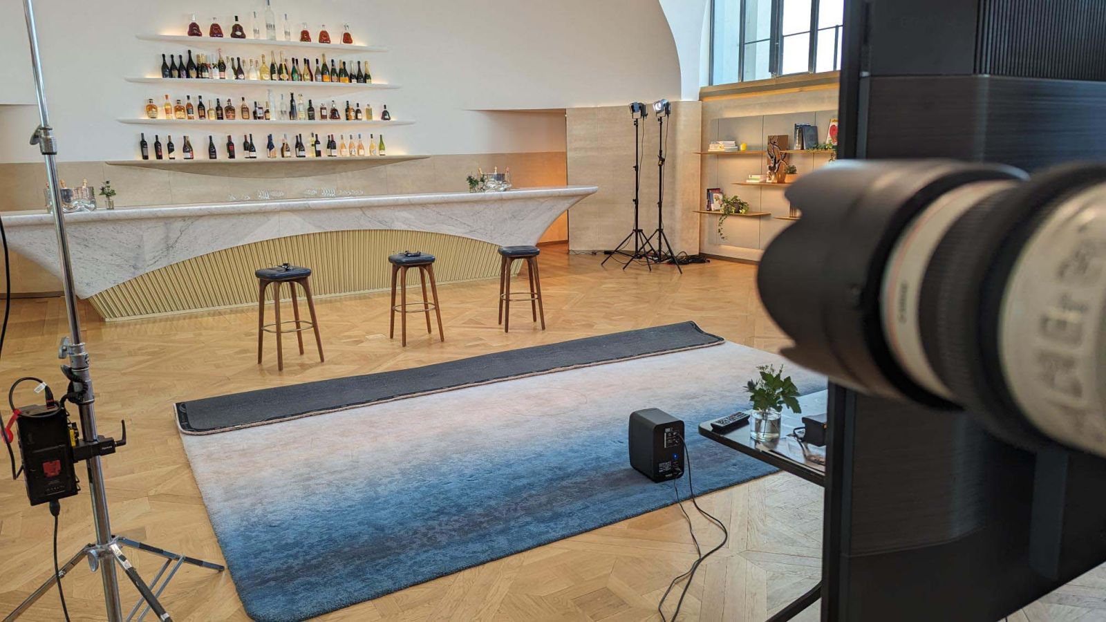 Réalisation en direct et streaming d'un Townhall pour Moet Hennessy