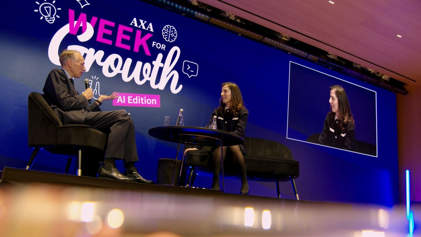 Captation d'un fireside chat : la conversation du CEO AXA sur l'IA