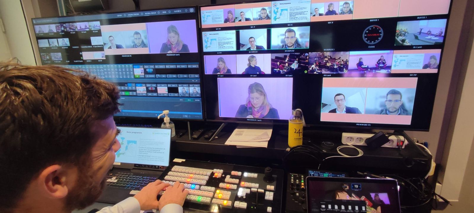 Captation audiovisuelle d'un événement international pour l'AFD à Paris