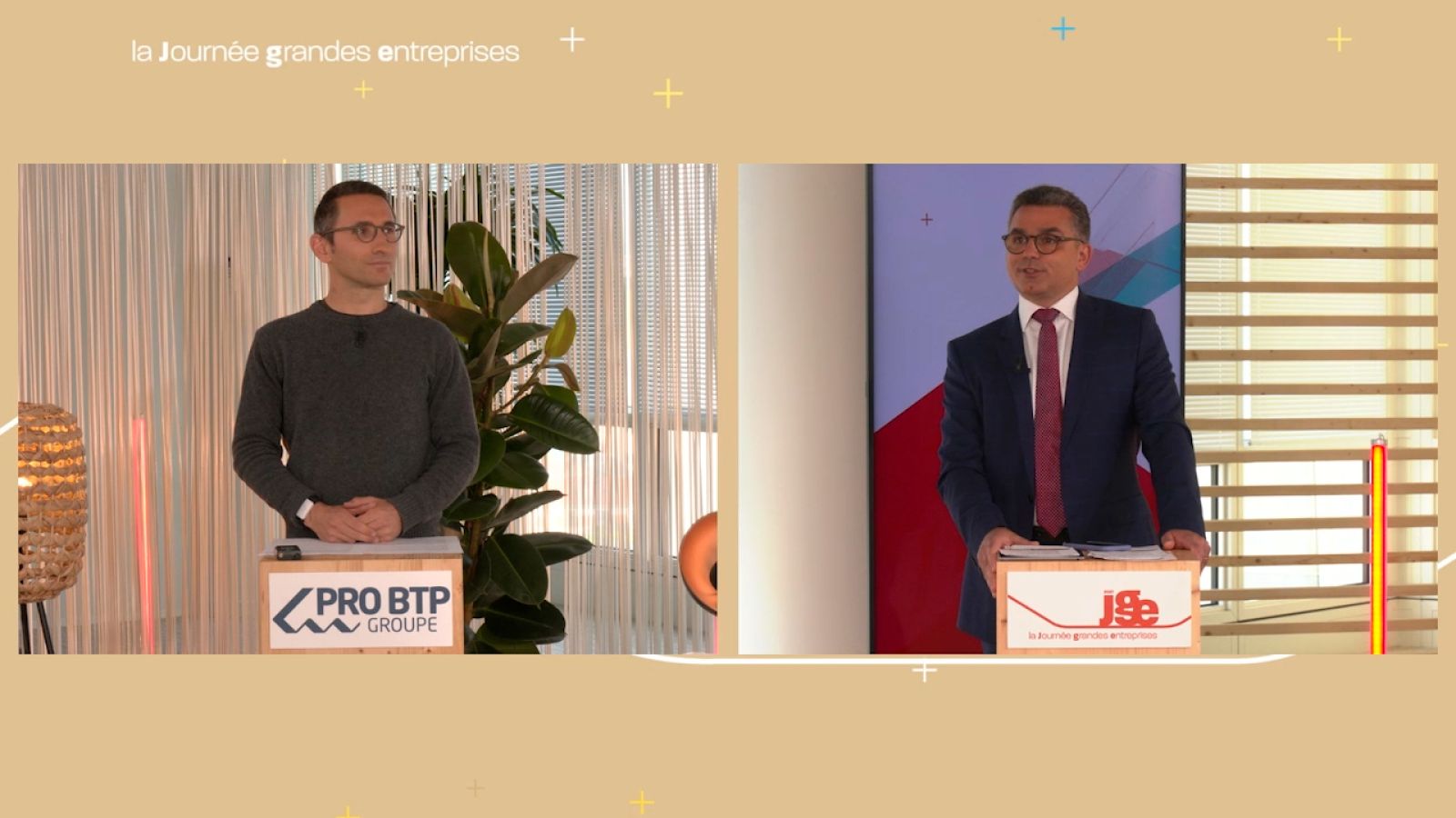 Réalisation Live d'un webinaire de présentation de services pour la Journée Grandes Entreprises - PRO BTP