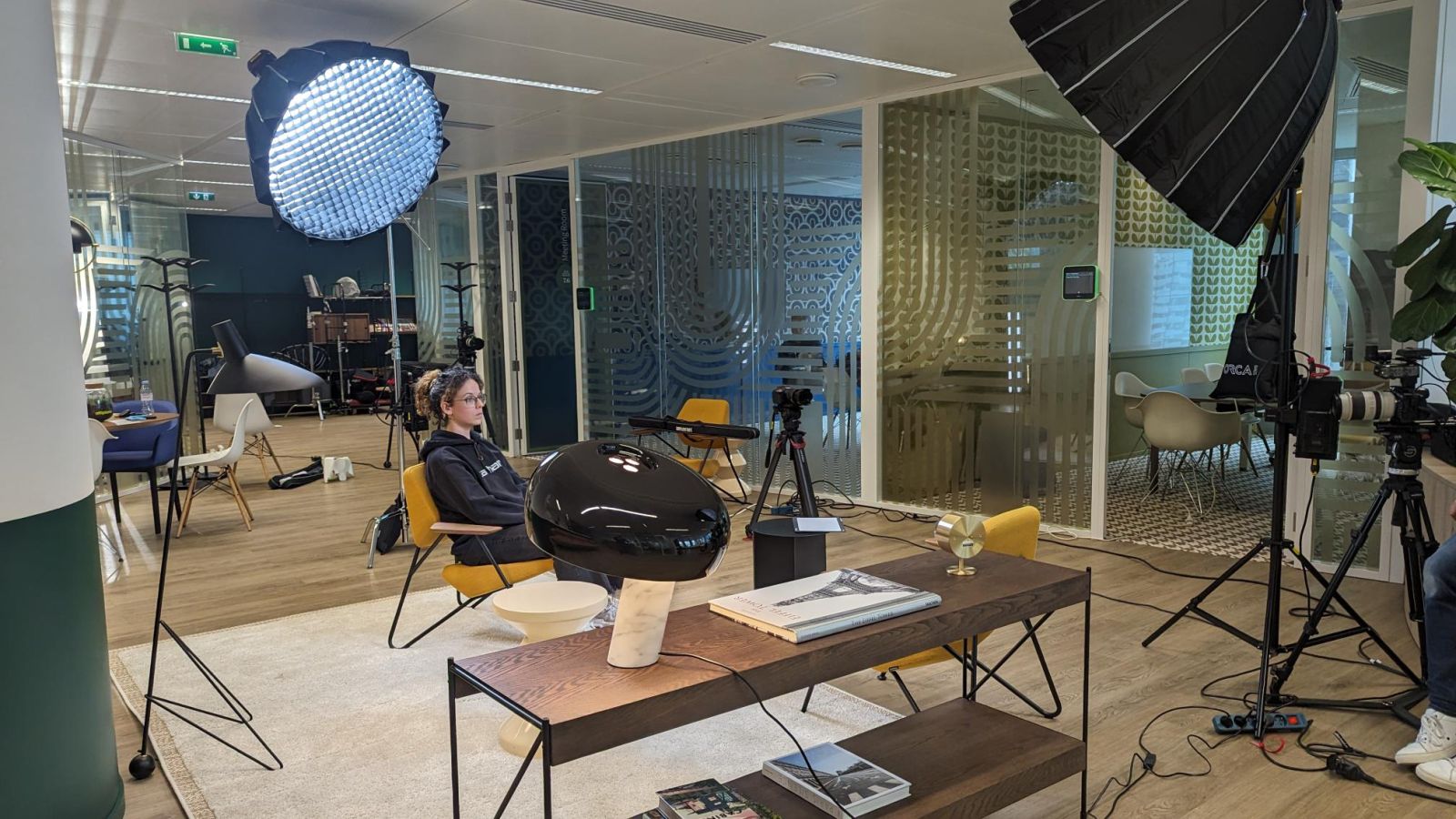 Tournage d'interview corporate chez AXA.