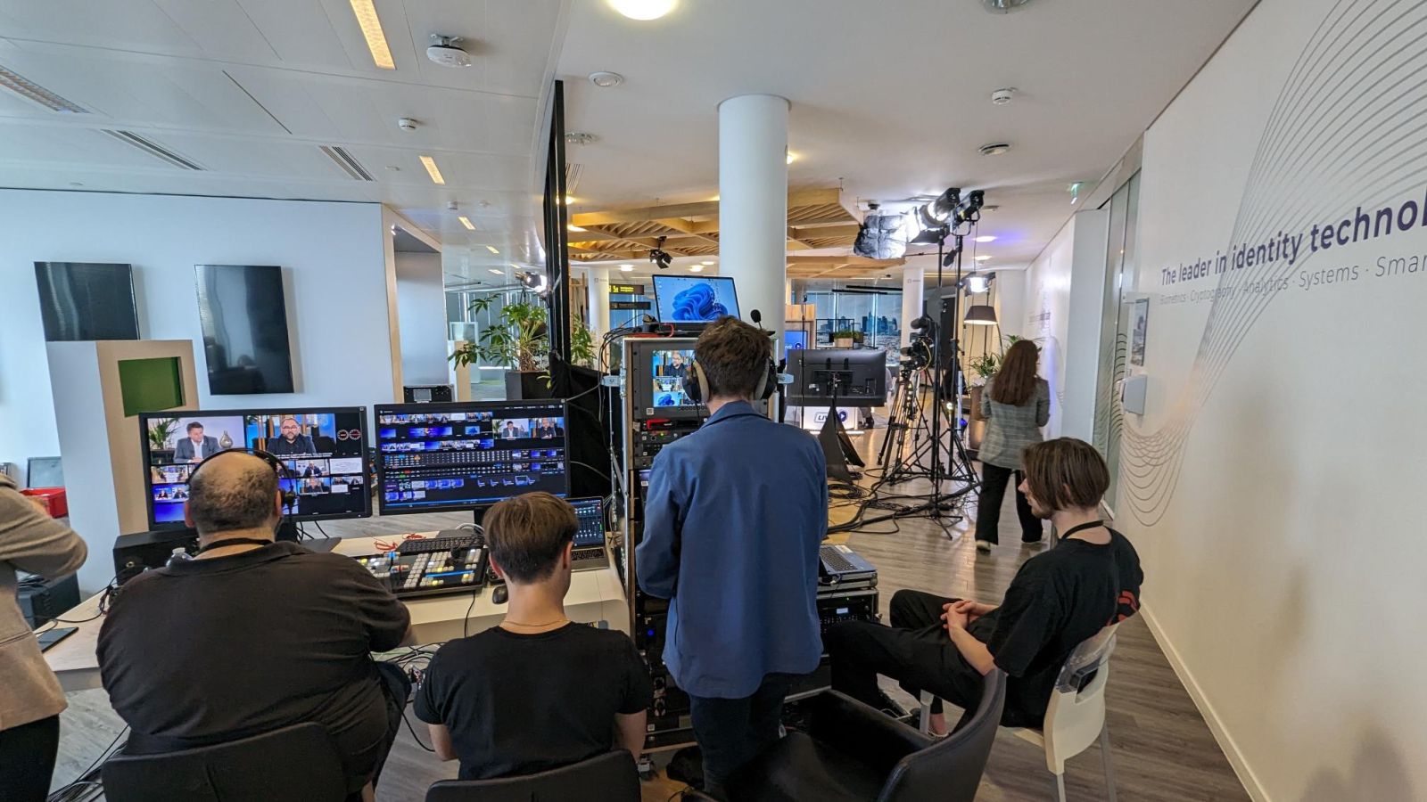 Digital Event - Production audiovisuelle pour Idemia à Paris