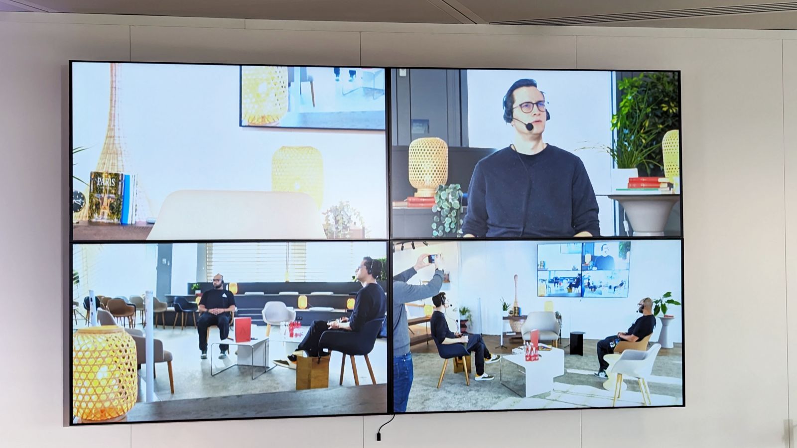 Produire un plateau en public dans les locaux d'AXA