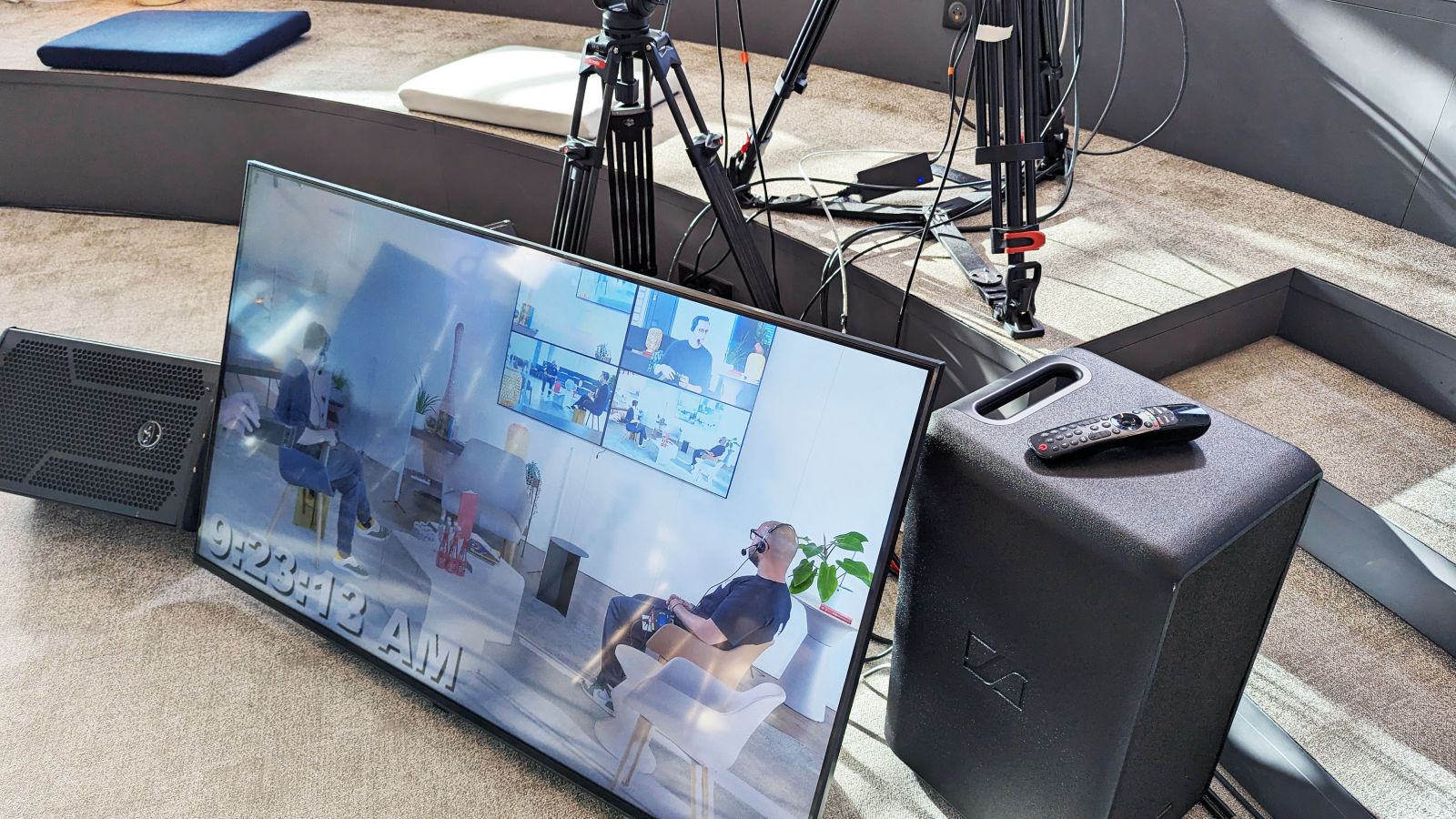 Produire un plateau en public dans les locaux d'AXA