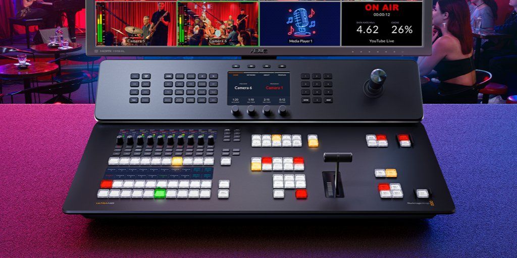 Louer une régie broadcast Atem Television