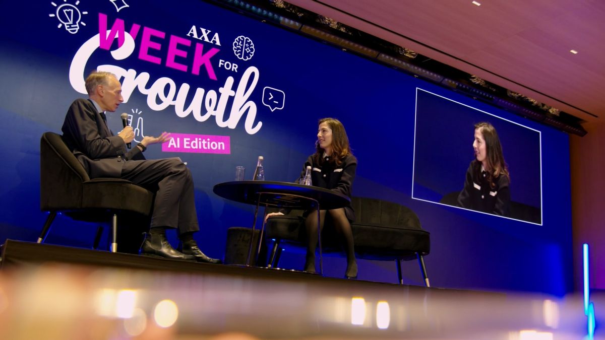 Captation d'un fireside chat : la conversation du CEO AXA sur l'IA