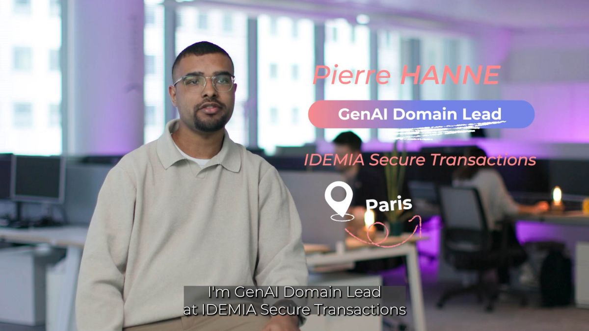 Vidéo interview d'expert : comment nous donnons la parole aux experts d'Idemia